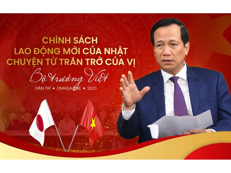Chính sách lao động mới của Nhật chuyện từ trăn trở của vị Bộ trưởng Việt