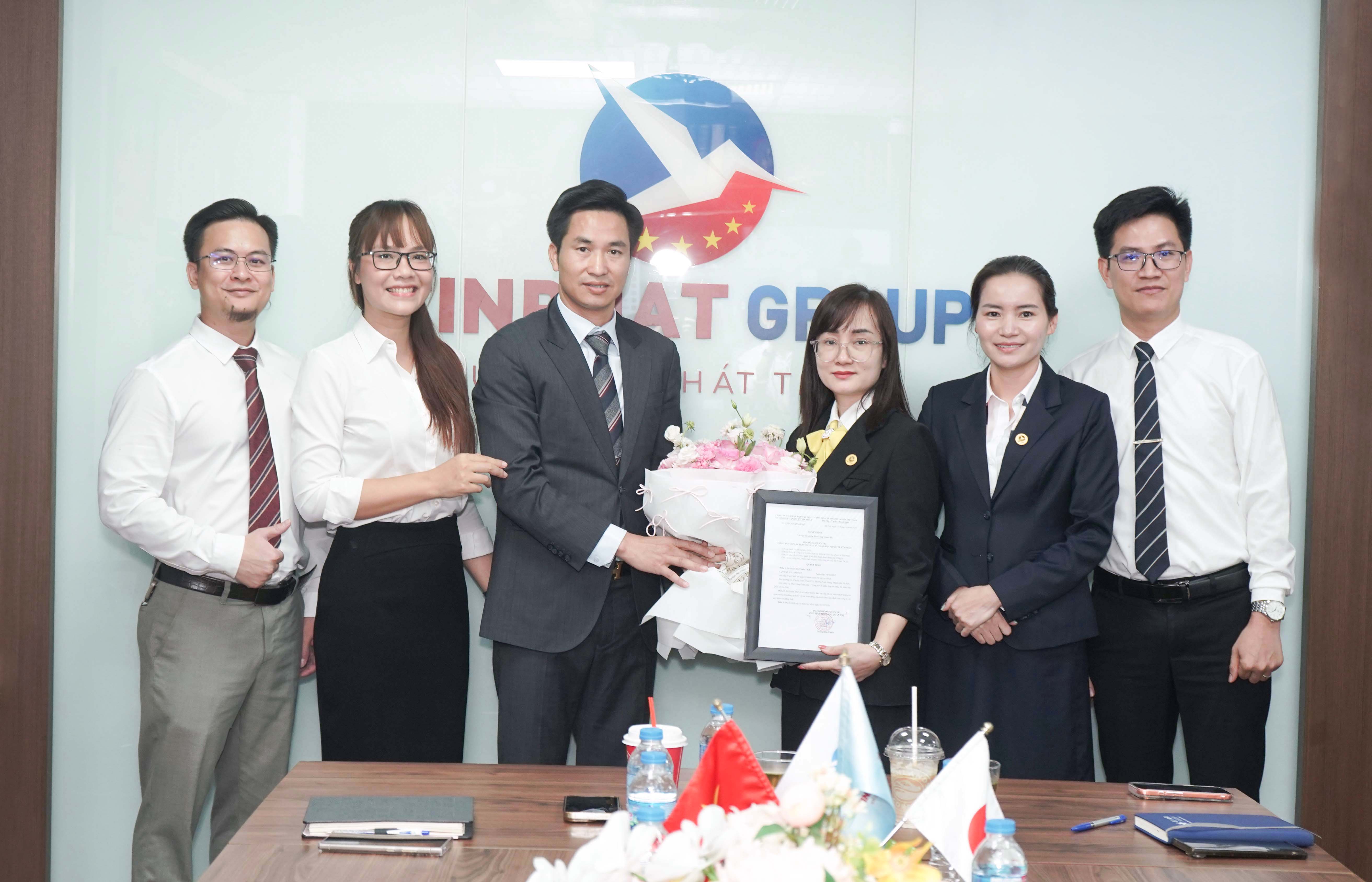 Tín Phát Group công bố Quyết định bổ nhiệm Phó Tổng Giám đốc