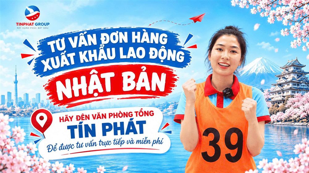 TƯ VẤN ĐƠN HÀNG XUẤT KHẨU LAO ĐỘNG NHẬT MIỄN PHÍ
