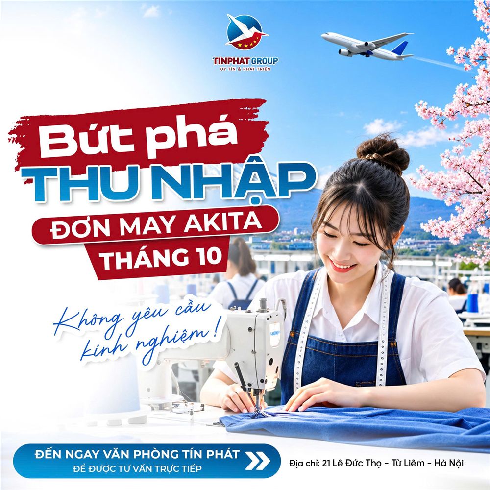 BỨT PHÁ THU NHẬP - CƠ HỘI LÀM VIỆC TẠI NHẬT BẢN
