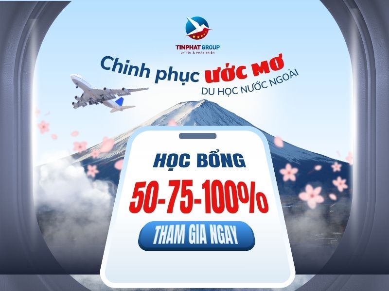 Thông Tin Học Bổng Du Học 2025 – Tinphat Group